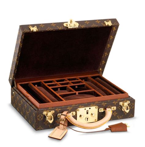 louis vuitton jewellery trunk|vintage louis vuitton jewelry case.